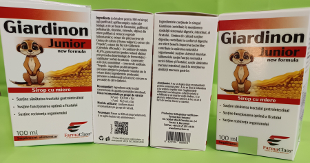 SIROP GIARDINON JUNIOR New Formula 100 ml, Farma Class la Nana Plafar [1]