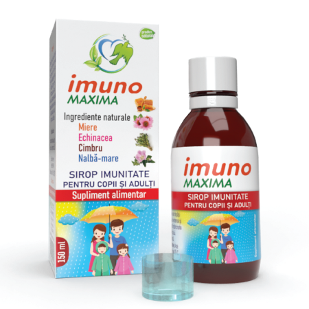 SIROP PENTRU IMUNITATE Imuno Maxima, 150ml, Justin Pharma la Nana Plafar