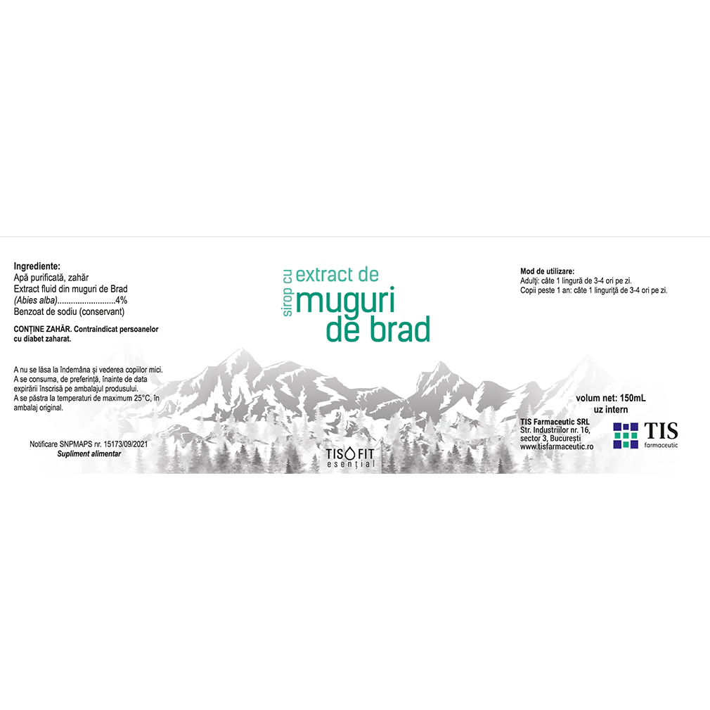 SIROP TISOFIT cu extracte 150 ml TIS Farmaceutic la Nana Plafar [1]