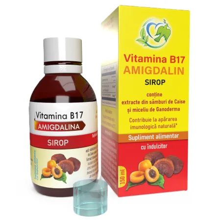 siropuri - SIROP Vitamina B17 Amigdalina, 150 ml, Justin Pharma la Nana Plafar