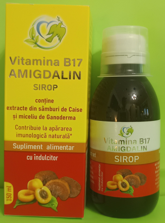 SIROP Vitamina B17 Amigdalina, 150 ml, Justin Pharma la Nana Plafar [2]