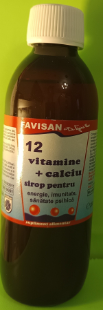 suplimente SOLUBILE - SIROP VITAMINE SI MINERALE 250ml Favisan la Nana Plafar