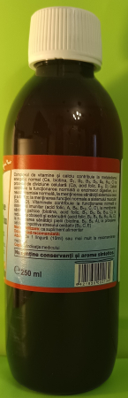 SIROP VITAMINE SI MINERALE 250ml Favisan la Nana Plafar [2]