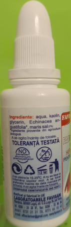 Solutie Hipertonica pentru Lavaj Nazal cu Sare de Mare si Propolis FaviRinosan, 30ml Favisan [6]