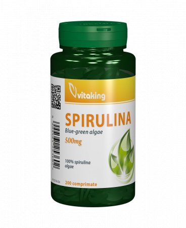 tonice - SPIRULINA 500 mg, 200 comprimate, Vitaking la Nana Plafar