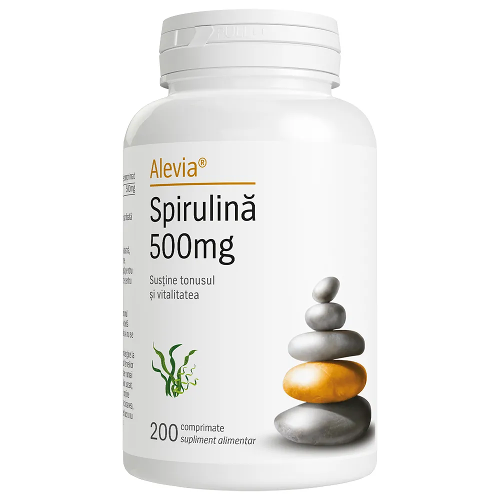 SPIRULINA 500 mg, Alevia la Nana Plafar [2]