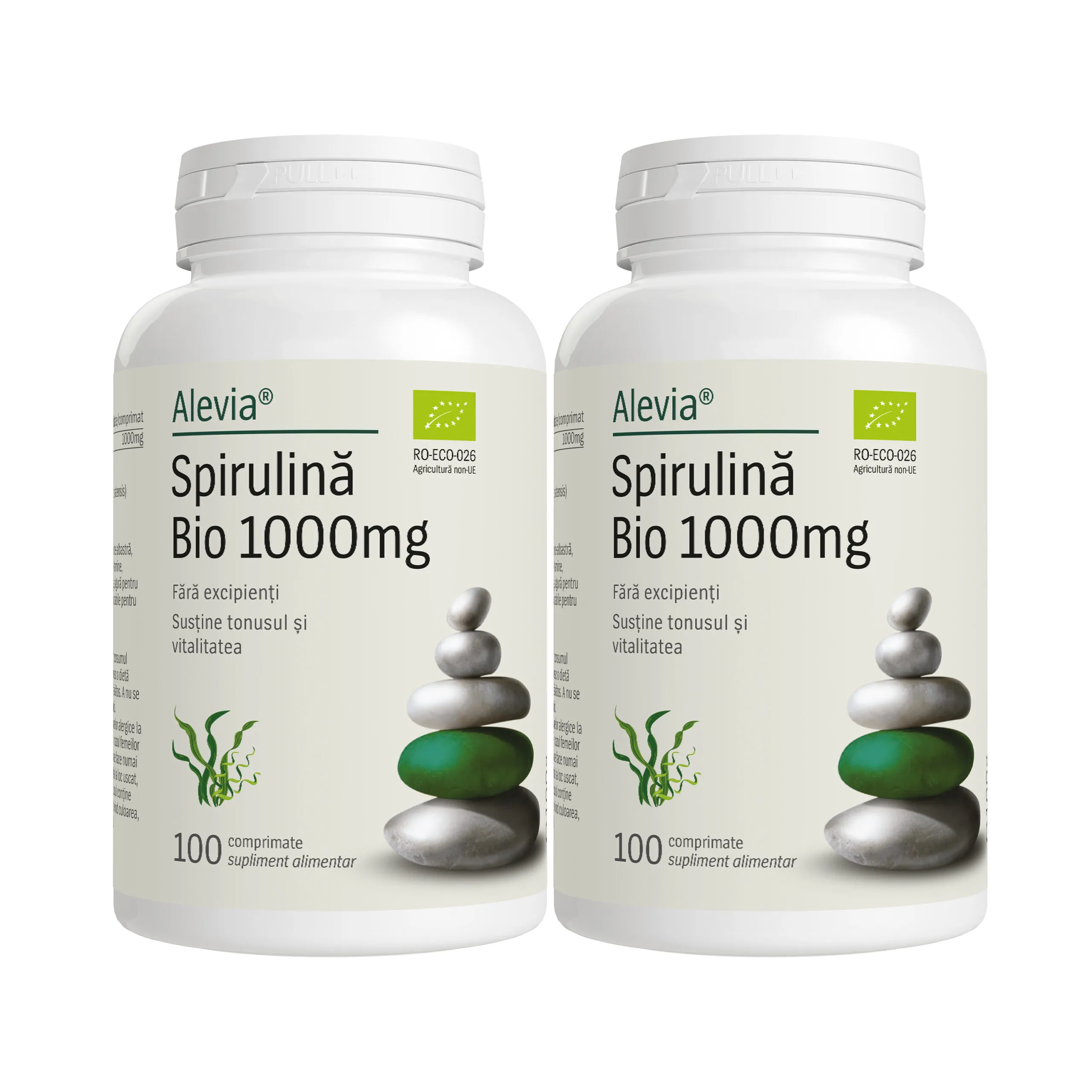 Antioxidanti copii - SPIRULINA BIO 1000mg, Alevia la Nana Plafar