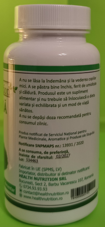 SPIRULINA Forte 500mg, 60 comprimate, Health Nutrition  la Nana Plafar [2]