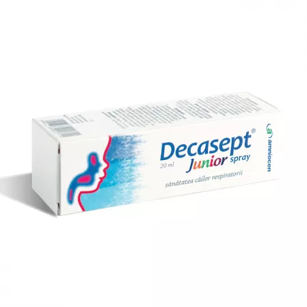 Spray  Bucal Decasept Junior, 20 ml, Amniocen la Nana Plafar [1]