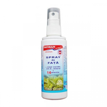 COSMETICE - SPRAY de FATA cu CEAI VERDE Virginia, 100ml, Favisan