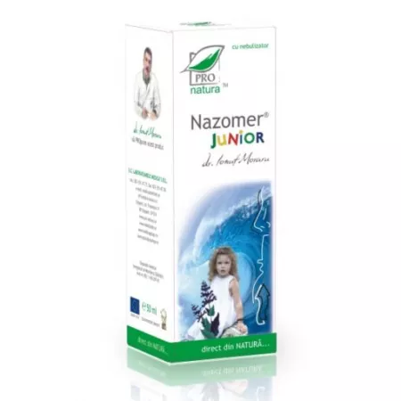 SPRAY NAZAL Nazomer Junior, Pro Natura Medica  la Nana Plafar