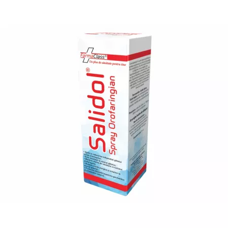remedii dureri gat - SPRAY OROFARINGIAN SALIDOL 30 ml, FarmaClass