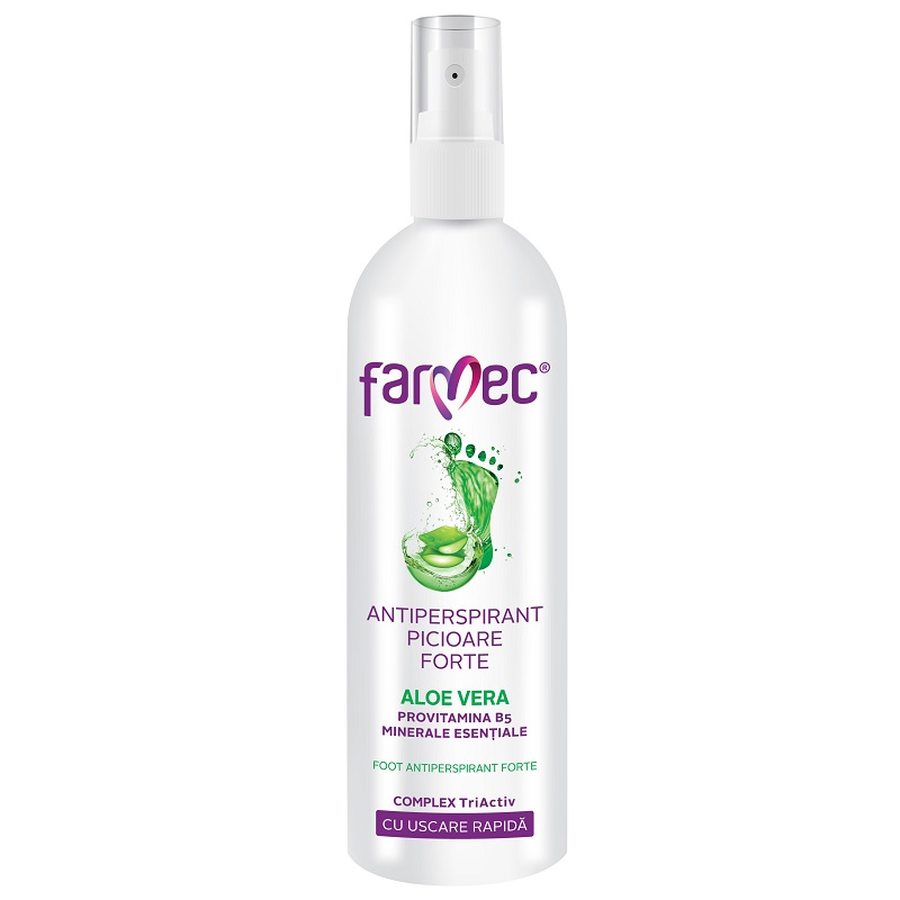 SPRAY, SOLUTIE pentru picioare Forte, 200 ml, Farmec la Nana Plafar