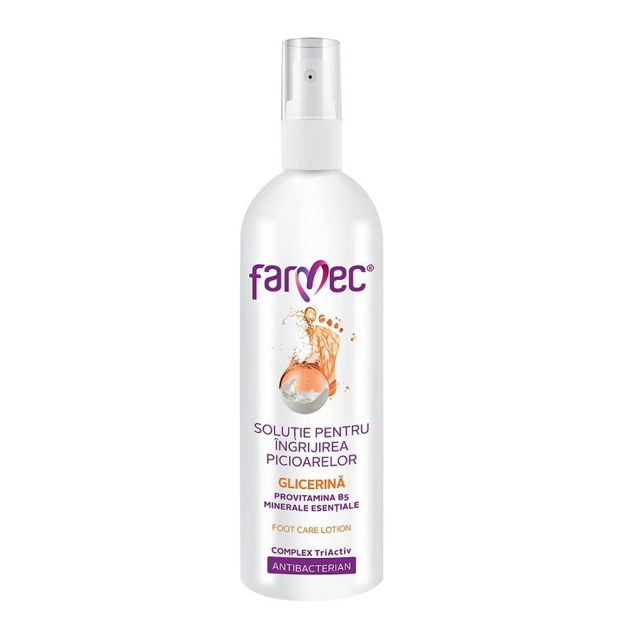 SPRAY, SOLUTIE pentru picioare Forte, 200 ml, Farmec la Nana Plafar [1]