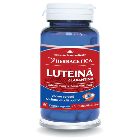 Super  LUTEINA ZEAXANTINA, capsule, Herbagetica la Nana Plafar [3]