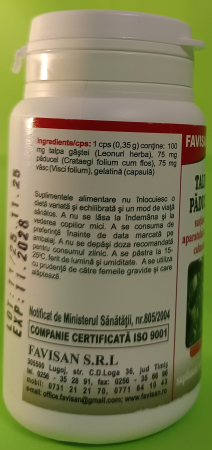 Talpa Gastei cu Vasc si Paducel, 40 capsule, Favisan la Nana Plafar [3]