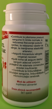 Talpa Gastei cu Vasc si Paducel, 40 capsule, Favisan la Nana Plafar [2]