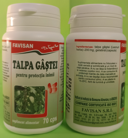 Talpa Gastei, 70 capsule, Favisan [2]
