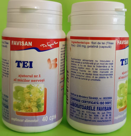 TEI, 40 capsule, FAVISAN la Nana Plafar [2]