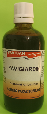 paraziti intestinali - TINCTURA FAVIGIARDIN contra parazitozelor 100 ml, Favisan la Nana Plafar