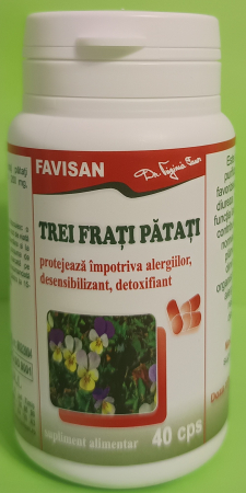 Trei Frati Patati, 40 capsule, Favisan