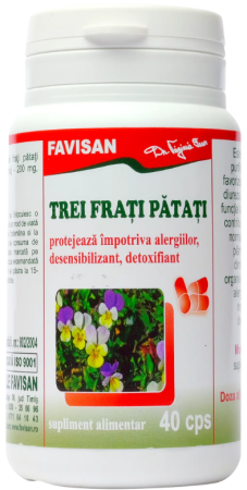 STIL de  VIATA - Trei Frati Patati, 40 capsule, Favisan