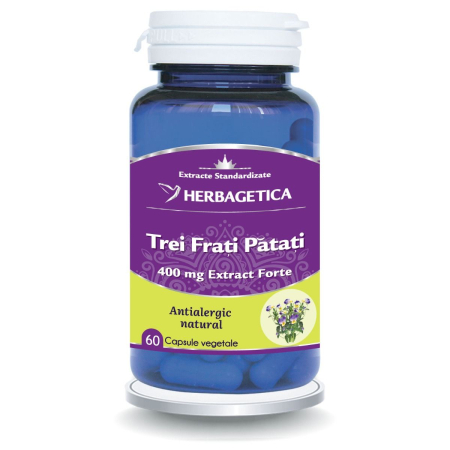 SUPLIMENTE PENTRU ADULTI - TREI FRATI PATATI 400mg, 60 capsule Herbagetica la Nana Plafar