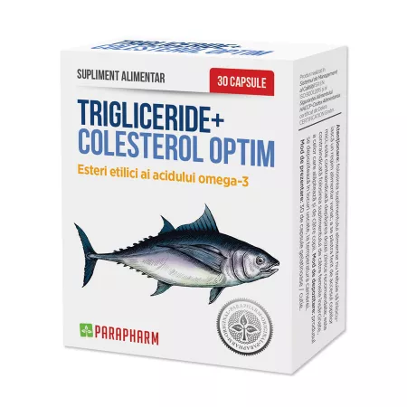 TRIGLICERIDE+COLESTEROL OPTIM, 30 capsule, Parapharm