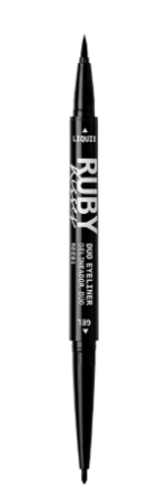 Tus de ochi Duo Eyeliner Black, 0.35 ml, Ruby Kisses la Nana Plafar [1]