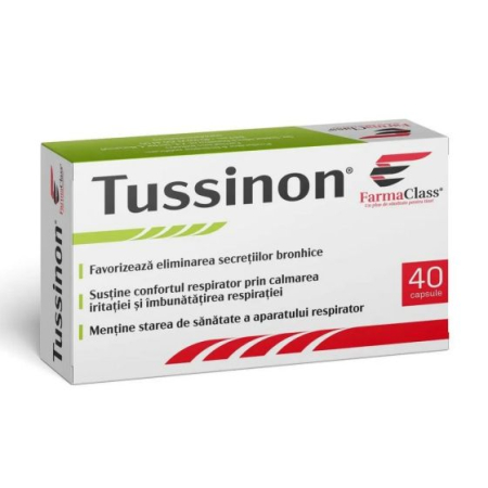 expectorant - TUSSINON 40 capsule Farmaclass la Nana Plafar