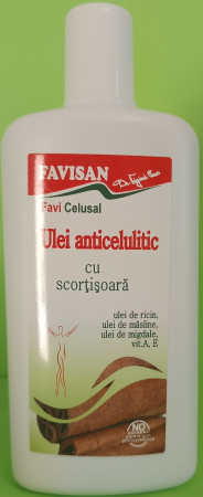 ingrijirea Corpului - ULEI Anticelulitic cu Scortisoara, FaviCelusal, FAVISAN la Nana Plafar