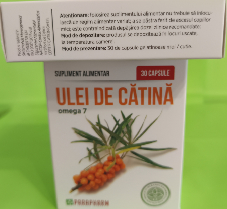 ULEI de CATINA OMEGA 7, 30 capsule, Parapharm [3]