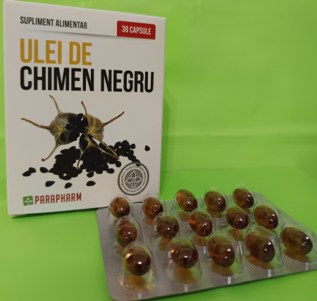ULEI de CHIMEN NEGRU pentru IMUNITATE, 30 capsule, Parapharm la Nana Plafar [1]