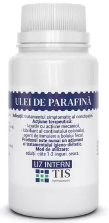 SUPLIMENTE PENTRU ADULTI - ULEI DE PARAFINA, 50 ml, Tis Farmaceutic la Nana Plafar