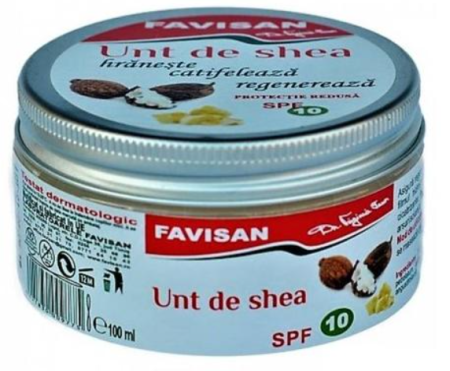 ingrijirea Corpului - UNT de SHEA SPF 10,  100 ml, Favisan la Nana Plafar