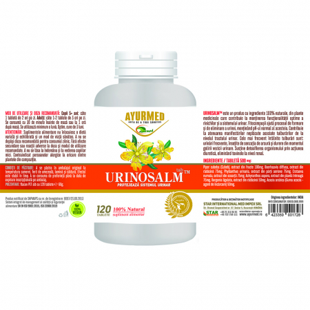 URINOSALM, Ayurmed ANTISEPTIC URINAR  la Nana Plafar [4]