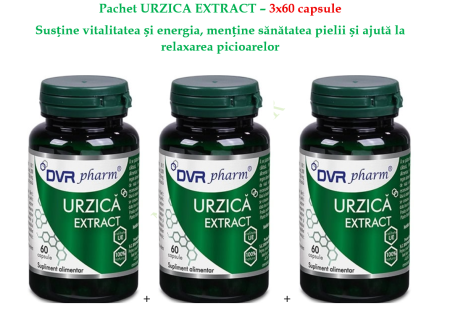 URZICA EXTRACT , capsule DVR Pharm la Nana Plafar