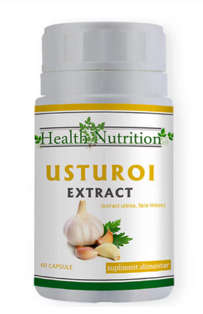 aparatul URINAR - USTUROI Extract (fara miros) 2mg, 60 capsule, Health Nutrition