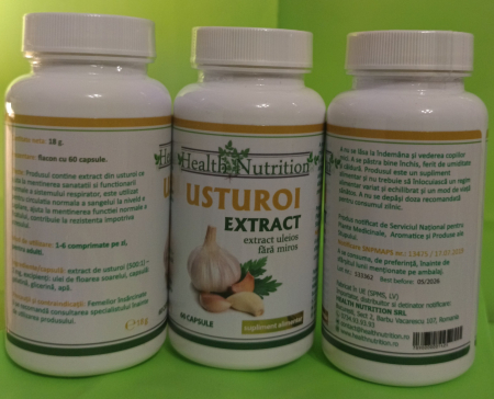 USTUROI Extract (fara miros) 2mg, 60 capsule, Health Nutrition [2]