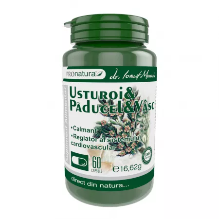 Usturoi Paducel si Vasc, 150mg,  ProNatura Medica [3]