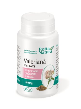 VALERIANA EXTRACT 200mg 30 capsule, Rotta Natura la Nana Plafar