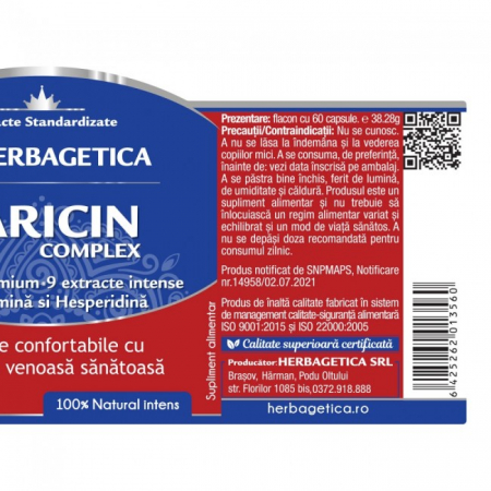 VARICIN COMPLEX, Herbagetica [4]