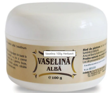 creme - VASELINA ALBA 100 g, Herbavit la Nana Plafar