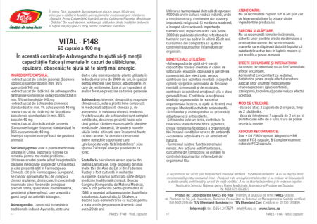 Vital, 60 capsule, Fares [1]