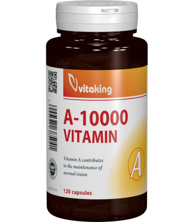 Vitamina A 10.000 UI capsule gelatinoase, Vitaking [1]