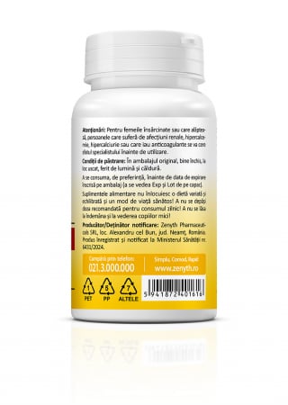 VITAMINA D3+K2+Ca+Mg COMPLEX, 30 capsule, Zenyth [2]