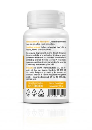 VITAMINA E naturala, 60 capsule Zenyth [2]