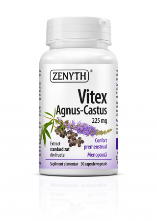 TULBURARI HORMONALE - VITEX AGNUS CASTUS 225 mg ECHILIBRU HORMONAL FEMININ, 30 capsule vegetale, Zenyth