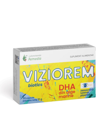 VIZIOREM Biotics, 30 capsule, Remedia la Nana Plafar