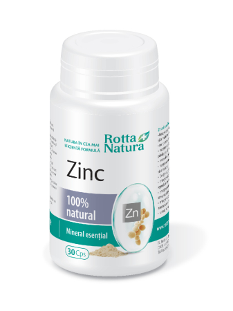 VITAMINE SI MINERALE - ZINC NATURAL 30 capsule Rotta Natura la Nana Plafar